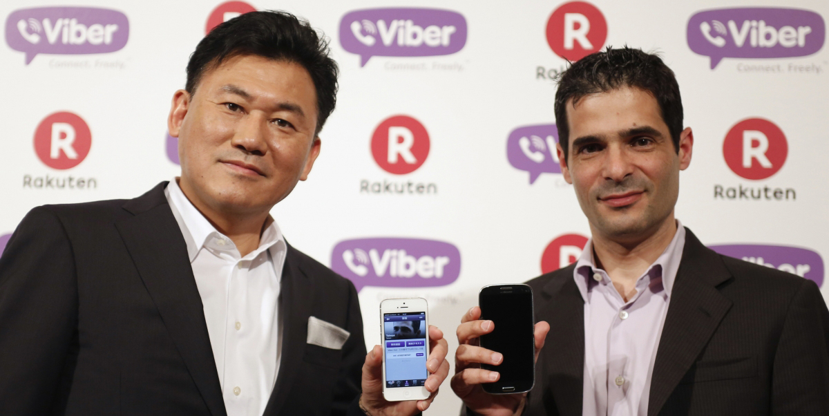 Viber billion dollar app acquired by Rakuten